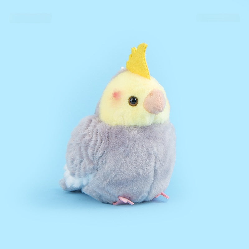 Amber Fable Yellow Cockatiel Bird Plush Toy