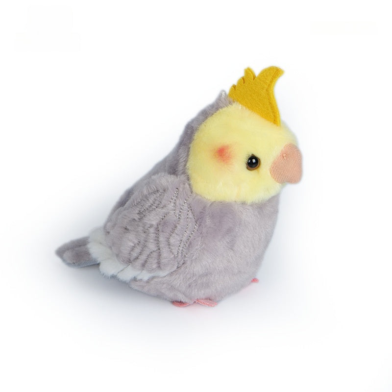 Amber Fable Yellow Cockatiel Bird Plush Toy