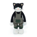 Amber Fable Cat in Overalls Plush Toy