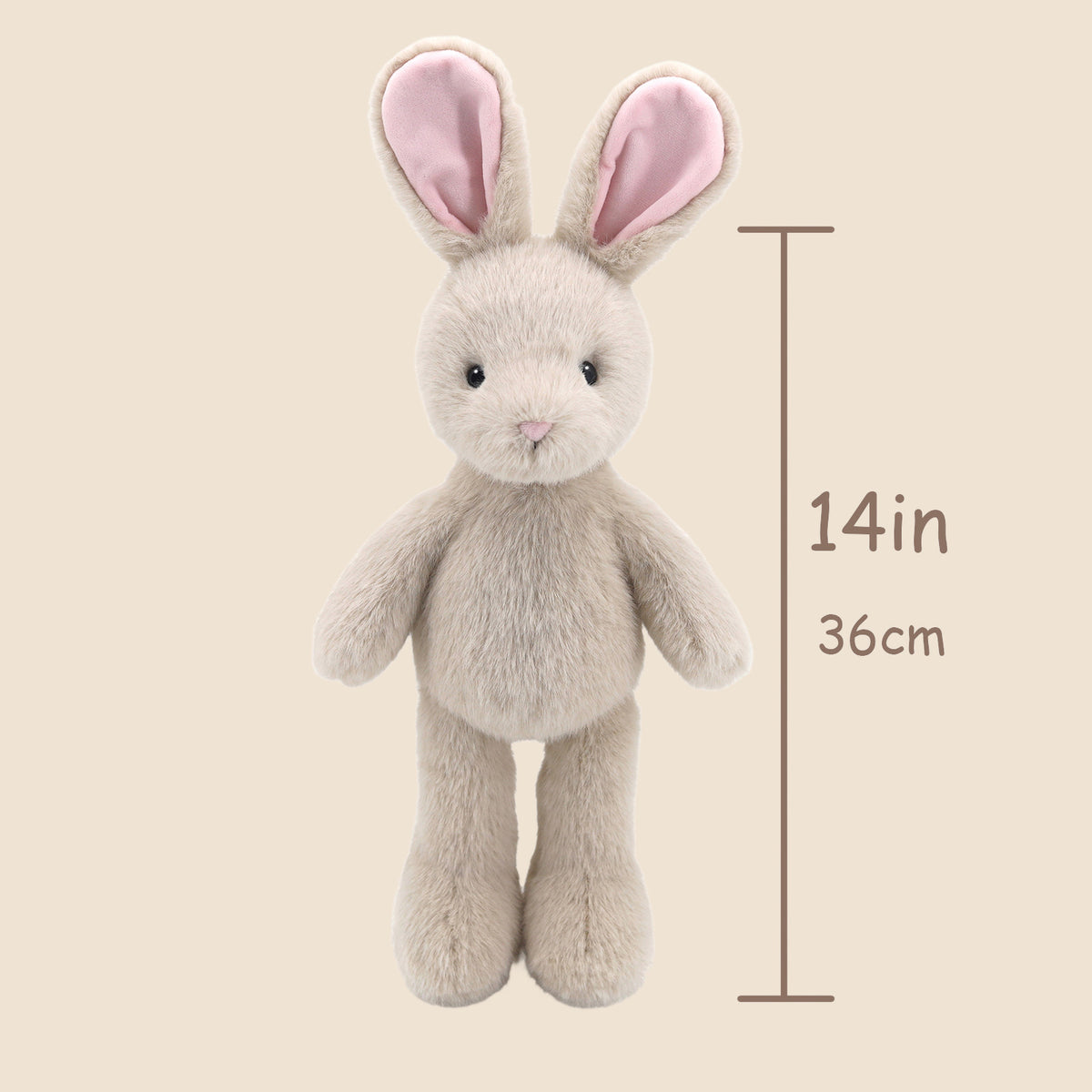 Amber Fable White Rabbit Bunny Plush Toy
