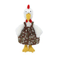 Amber Fable Chicken Hen in Apron Plush Toy