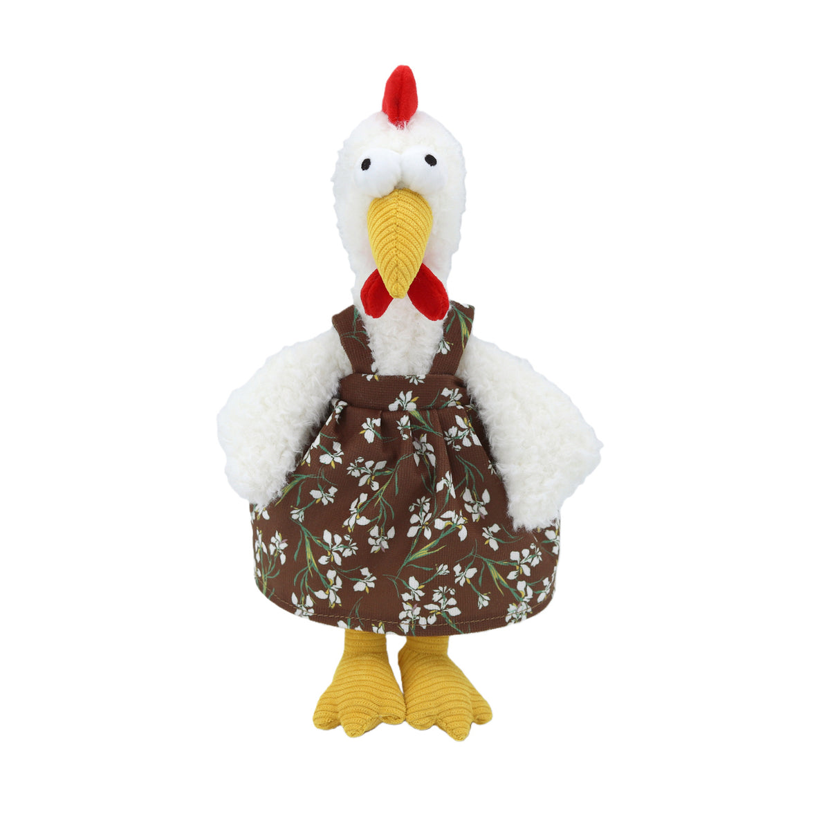 Amber Fable Chicken Hen in Apron Plush Toy