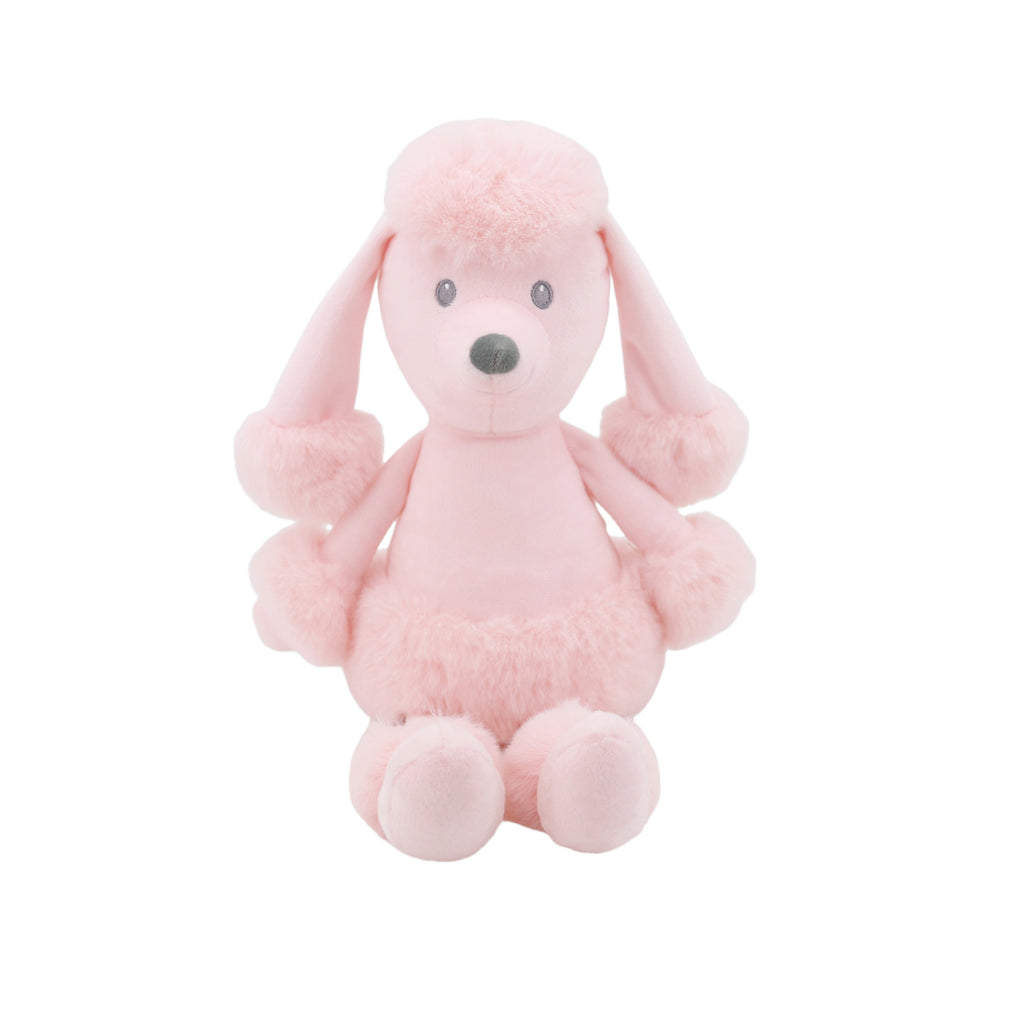 Amber Fable Pink Poodle Plush Dog Toy