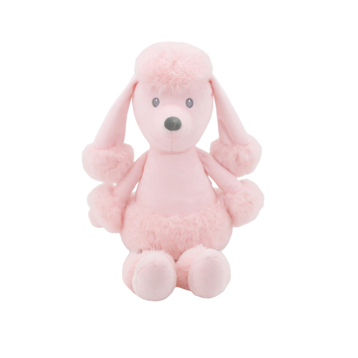 Amber Fable Pink Poodle Plush Dog Toy