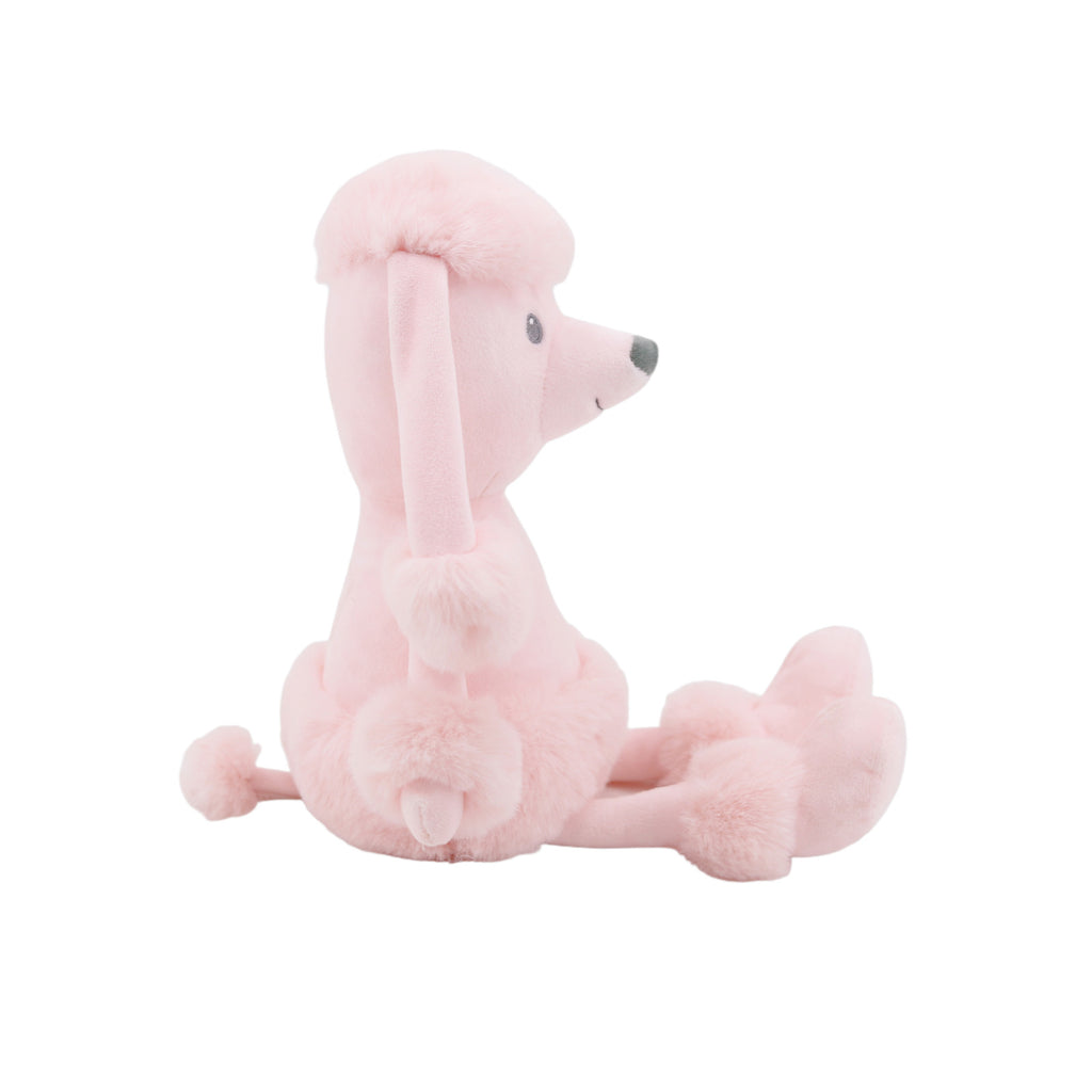 Amber Fable Pink Poodle Plush Dog Toy