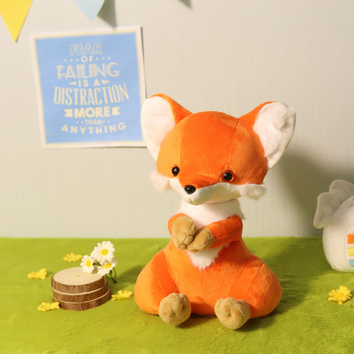 Amber Fable Orange Fox Plush Stuffed Animal